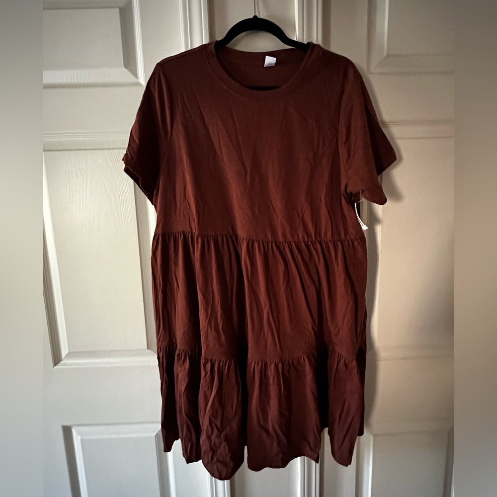 Old Navy Short Sleeve Tiered Dress
